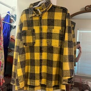 Yellow flannel